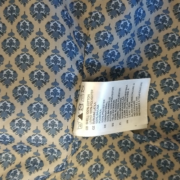 H&M (L.O.G.G.) sz 10 navy corduroy jacket w/elbow patches EUC - Picture 10 of 15